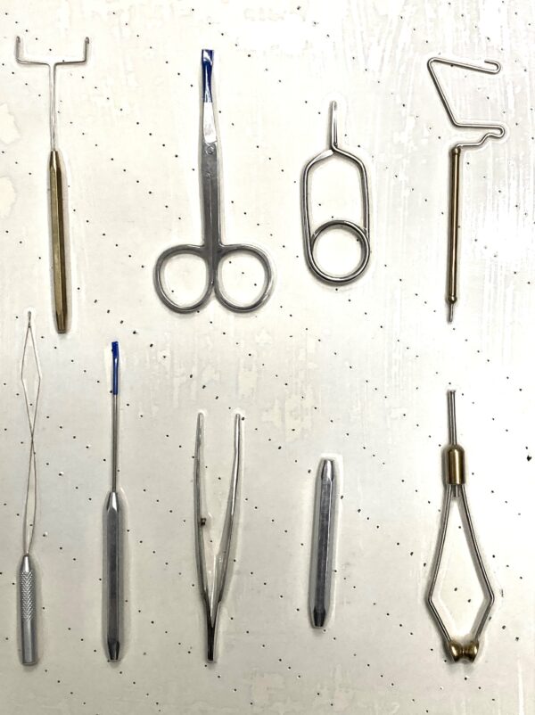 Fly Tying 9 Piece Tool Kit