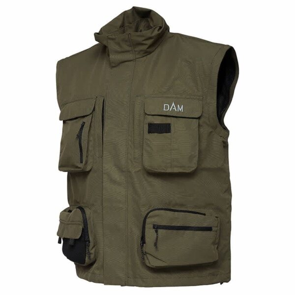 DAM Iconic Wading Jkt & Waistcoat  Olive - Image 2