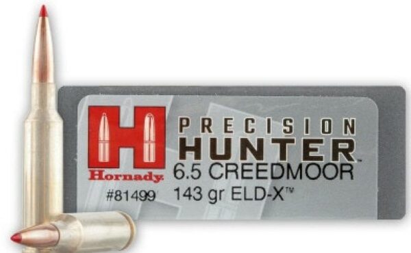 Hornady Rifle Ammunition 6.5 Creedmoor 143g ELD-X Prcision Hunter