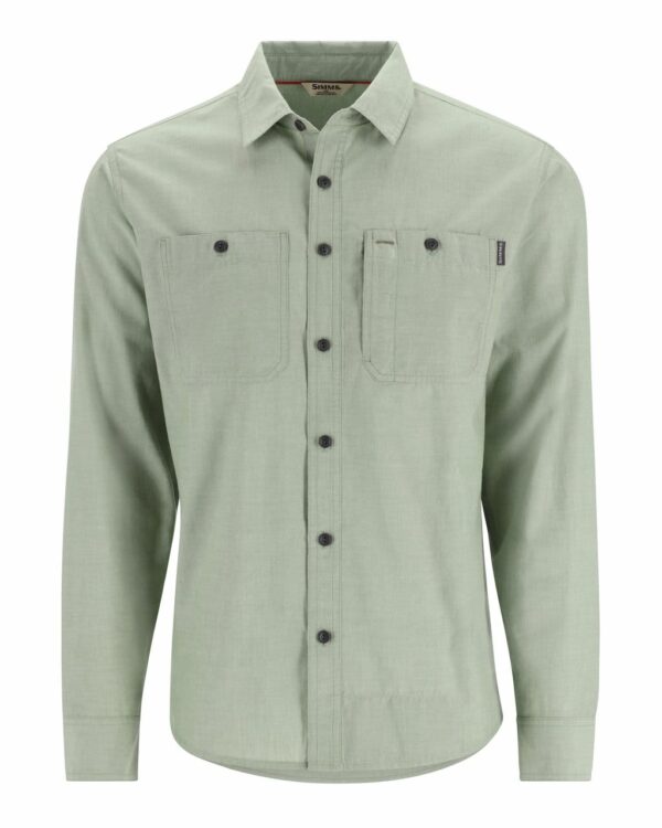 Simms Cutbank Chambray Shirt Field Chambray
