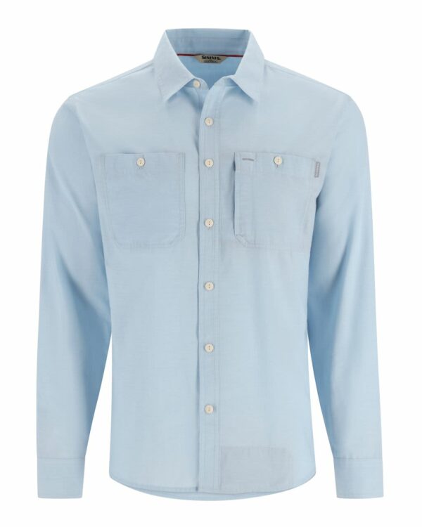 Simms Cutbank Chambray Shirt Sky Chambray