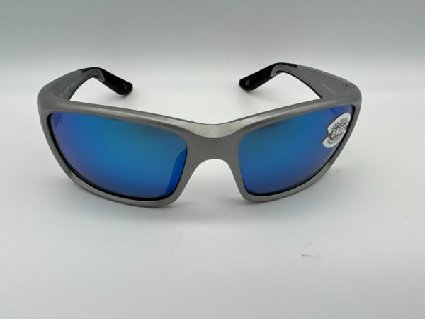 Costa Jose Pro Sunglasses Silver Frame Blue Mirror Lense G