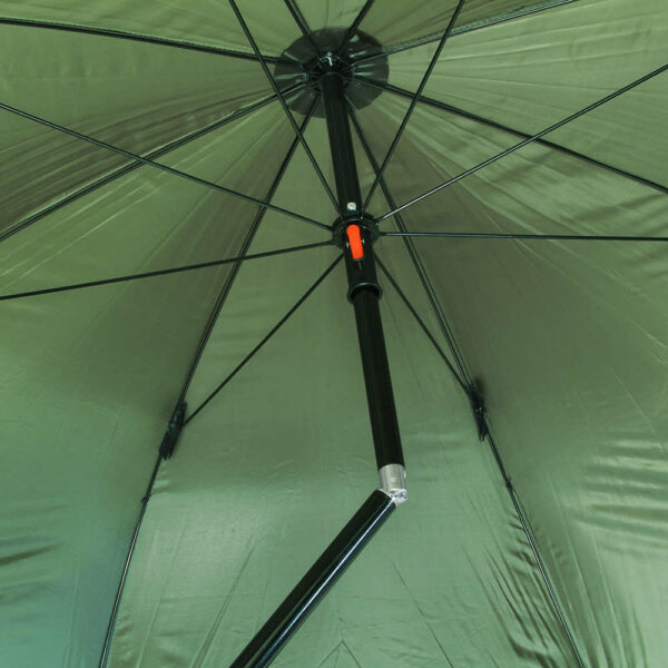 NGT 45" Green Nylon Deluxe Fishing Umbrella. with Tilt - Image 4