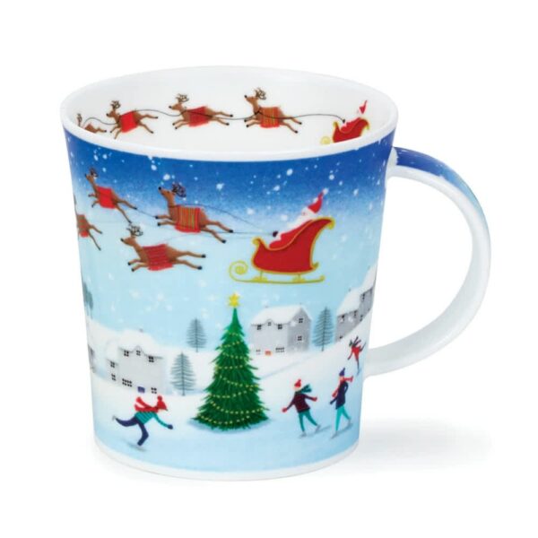 Dunoon Lomond Christmas Skaters Mug
