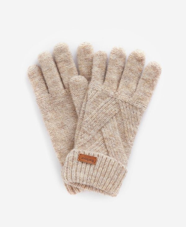 Barbour Dace Cable Knitted Gloves