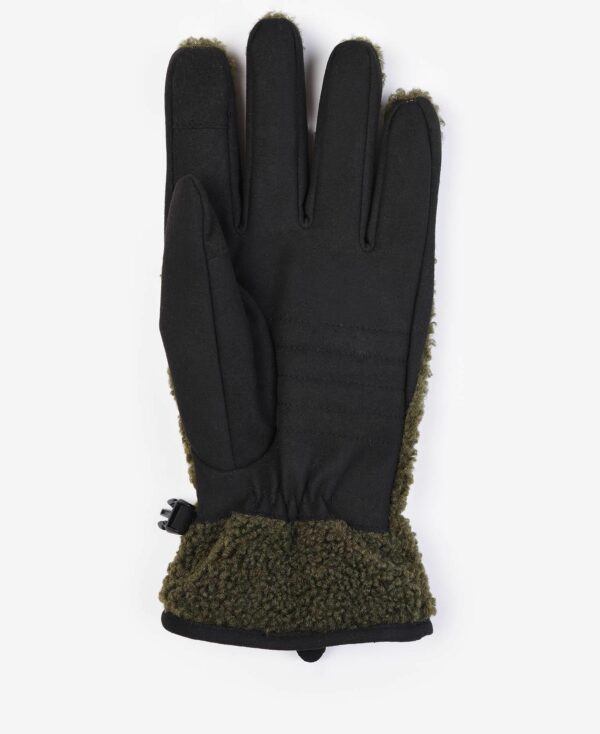 Barbour Eskdale Fleece Gloves Olive - Image 4