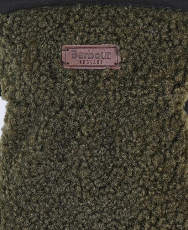Barbour Eskdale Fleece Gloves Olive - Image 2