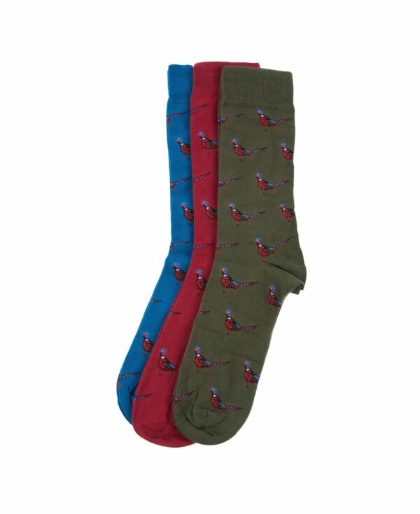 Barbour Pheasant Socks Gift Set - Image 2