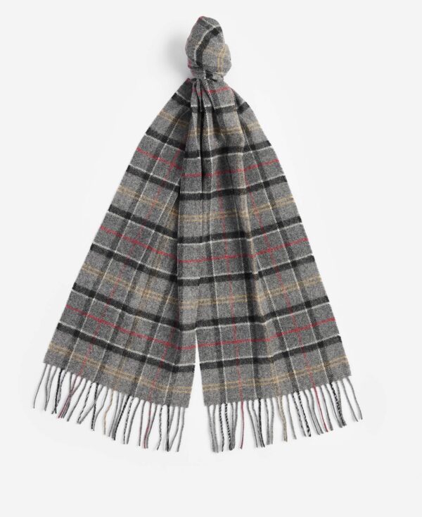Barbour Tartan Lambswool Scarf Modern