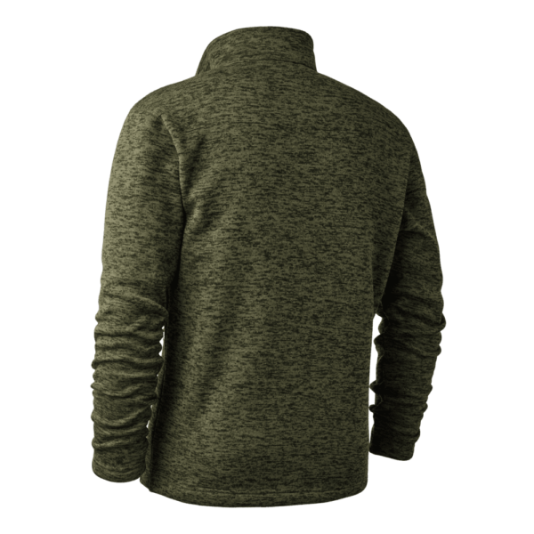 Deerhunter Sarek Knitted Jacket Olive Night Melange - Image 2