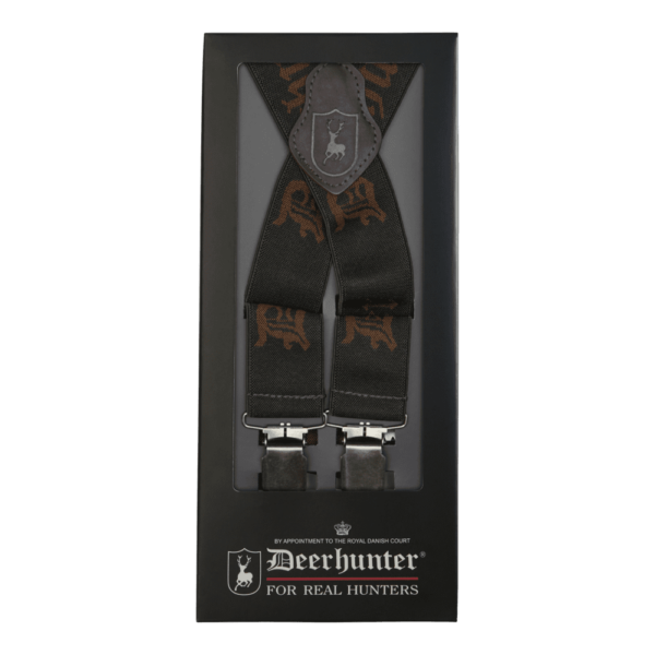 Deerhunter Logo Braces with clips Art Green - Image 2