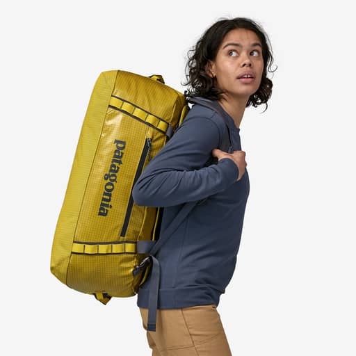 Patagonia Black Hole 55L Duffel Shine Yellow - Fawcetts Online