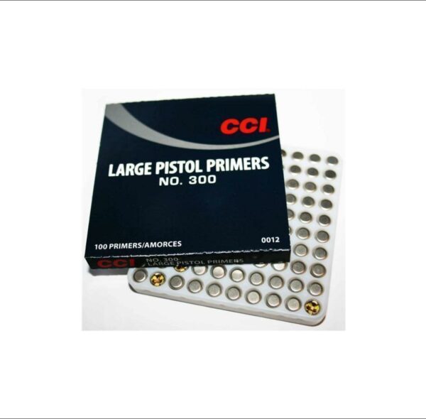 CCI Primers Large Pistol 300  [Box 100] - Image 2