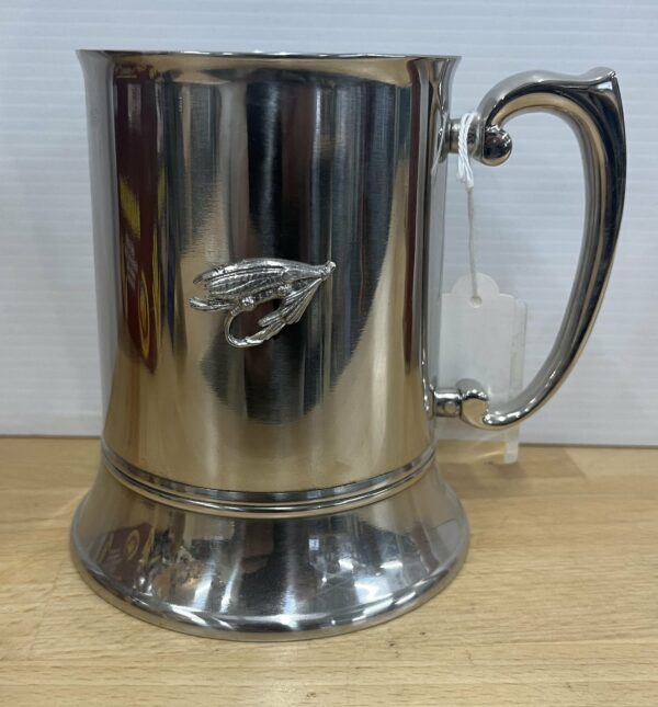 Tankard with Salmon Fly*