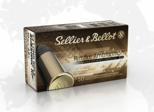 Sellier & Bellot .22LR Subsonic HP LRN