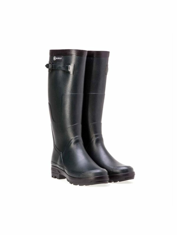 Aigle Benyl Bronze  Wellington Boot Sz 10.5/45 - Image 2