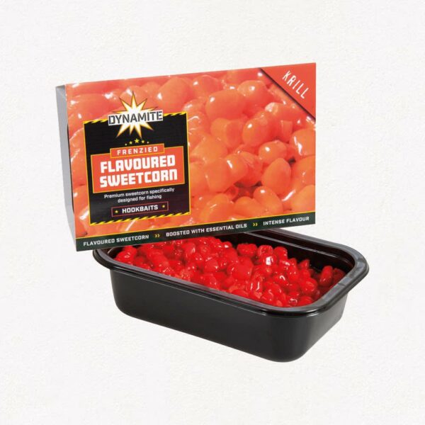 Dynamite Baits Krill Frenzied Flavoured Sweetcorn Red