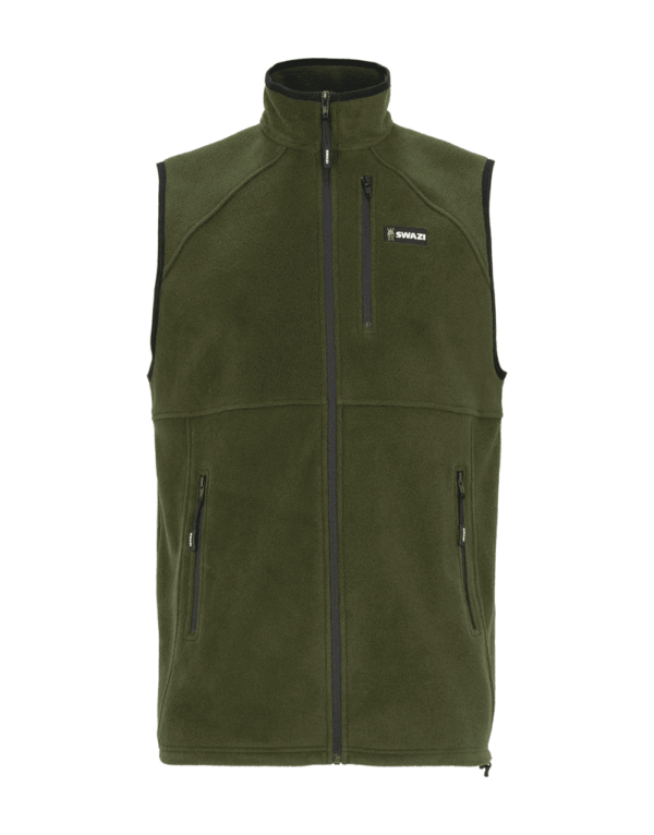 Swazi Sherpa Vest Olive