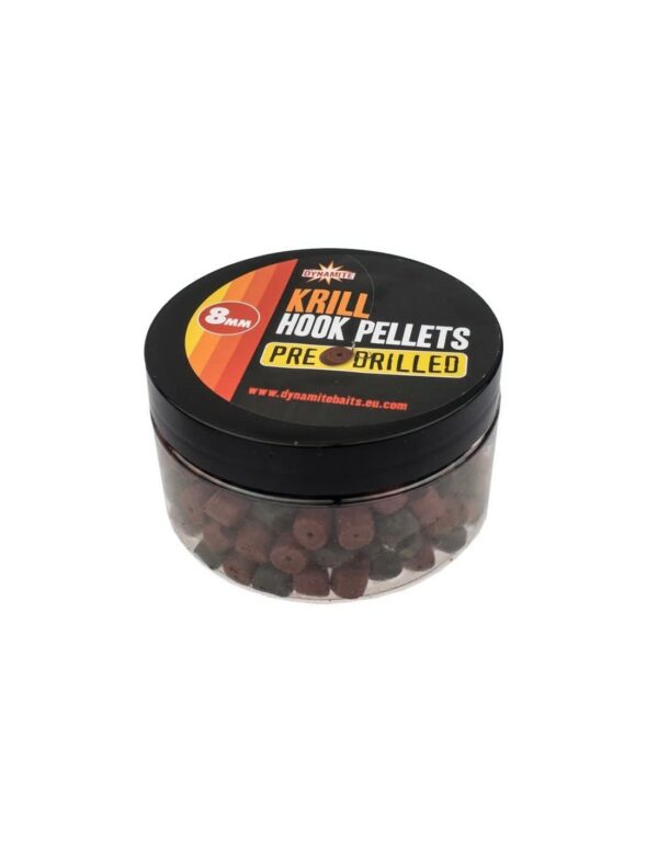Dynamite Baits Krill Pre-Drilled Hook Pellets 8mm