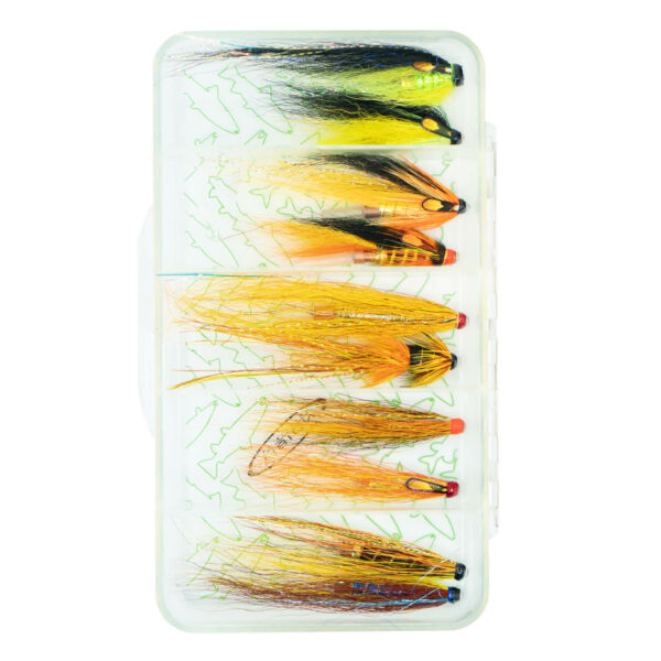 Caledonian Copper Salmon Tube Selection x 10 Plus Free Case
