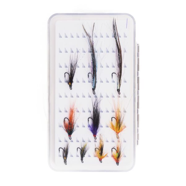 Caladonian Summer Salmon Doubles Selection x 10 Plus Free case