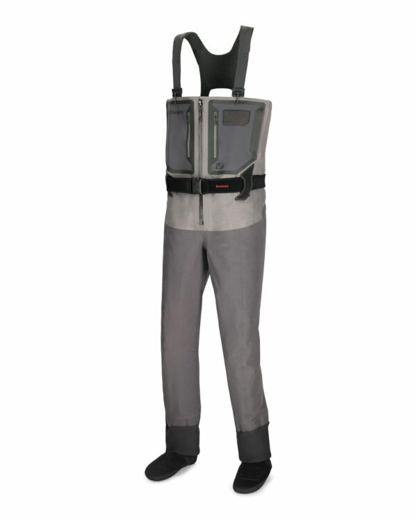 Simms G4 Zip S/foot Wader New 2024 Slate
