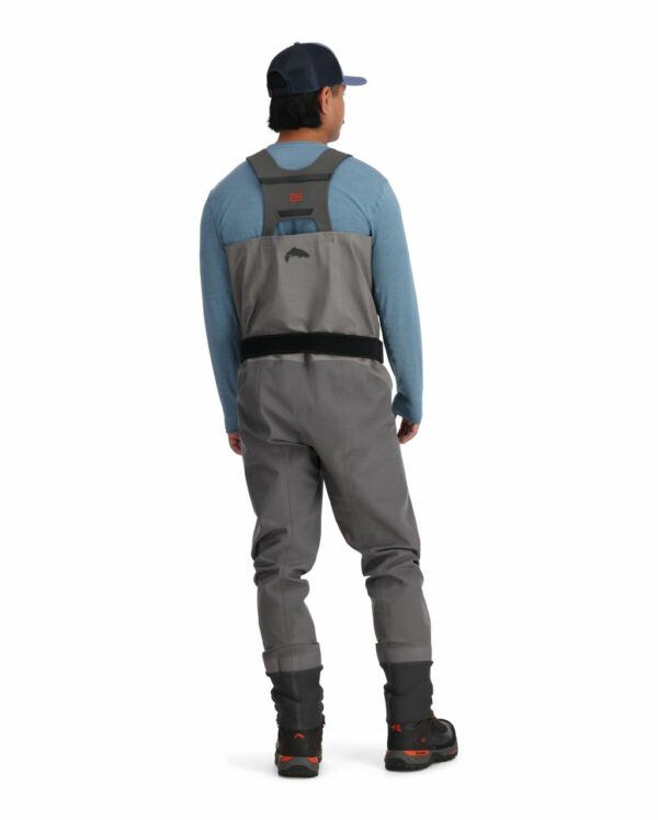 Simms G4 Zip S/foot Wader New 2024 Slate - Image 3