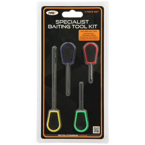 Specialist 4 Piece Baiting Drill & Needle Tool Kit