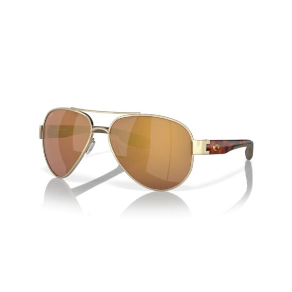 Costa South Point  Brushed Gold Frame 580 Gold Mirror Frame