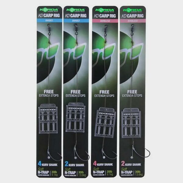 Korda N Trap KD Rig Kurv 15lb
