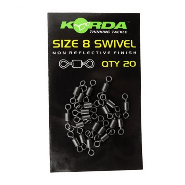 Korda Swivels Size 8 20 pcs