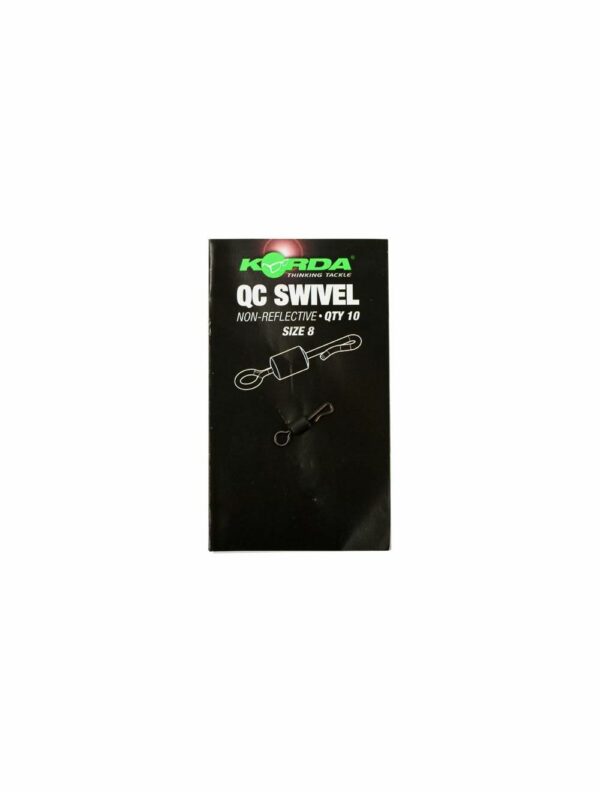 Korda Quick Change Ring Swivel Round SZ11 8pcs
