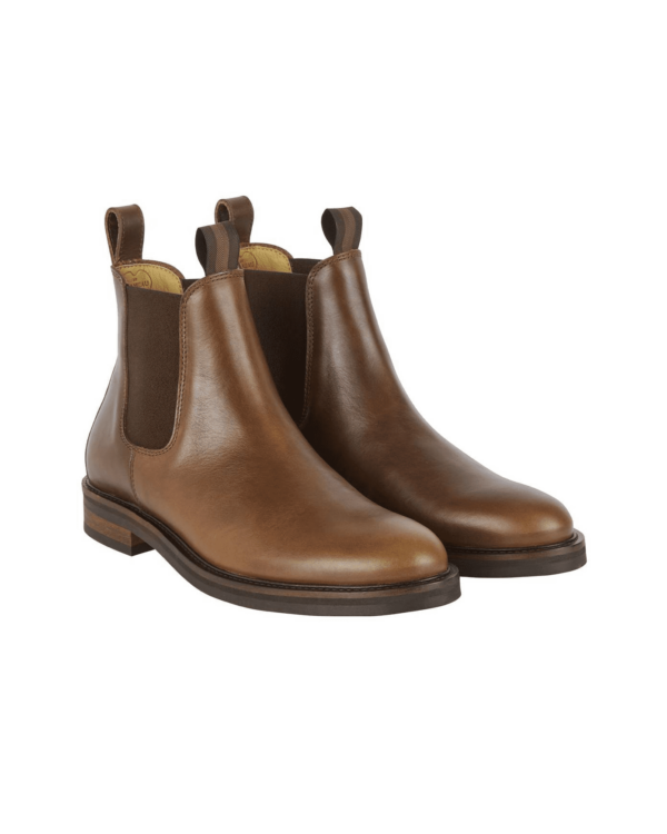 Chameau La Chelsea Cuir Burnished Brown - Image 4