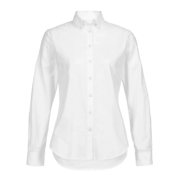 Musto Womens Ess LS Oxford  White Shirt