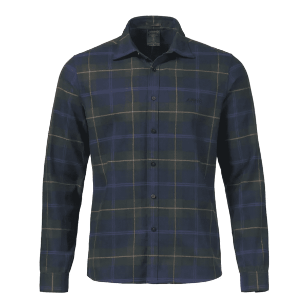 Musto Mens LS Plaid Shirt Darkest Spruce