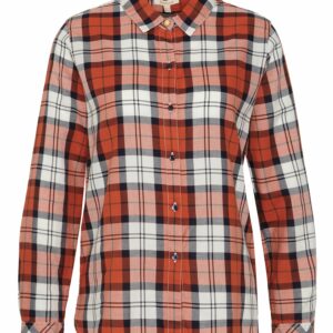 Alternative view of Barbour Moorland Check Shirt Olive Spiced Pumpkin