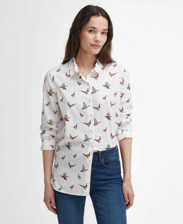 Barbour Safari Shirt Grouse Print
