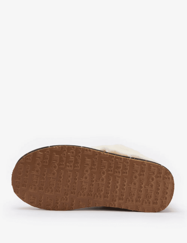 Barbour Ladies Eloise Camel Slippers - Image 5