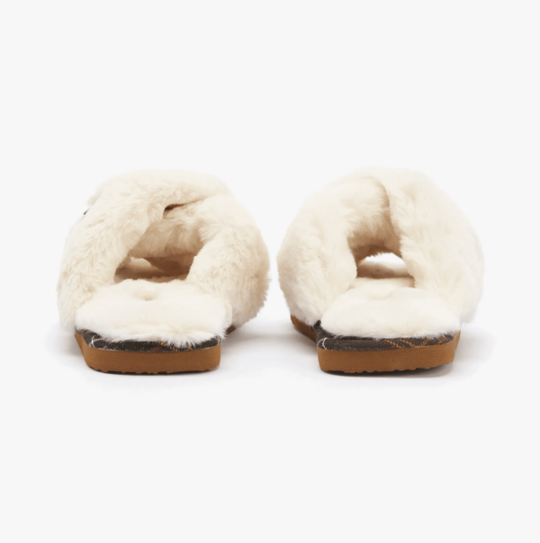 Barbour Eliza Slipper Ivory - Image 3