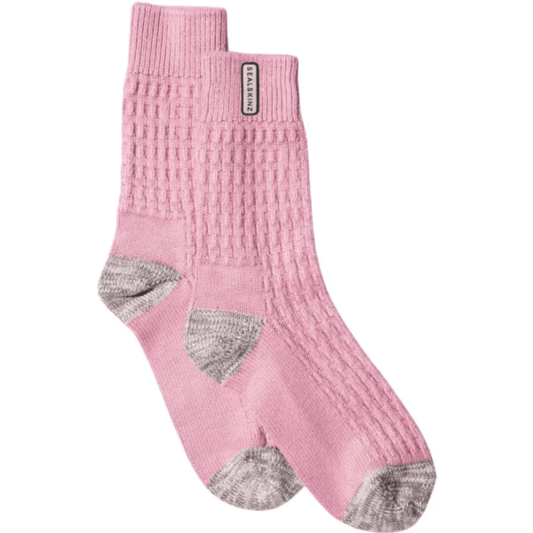 Sealskinz Wroxham Waffle Bamboo Mid Length Socks - Image 2