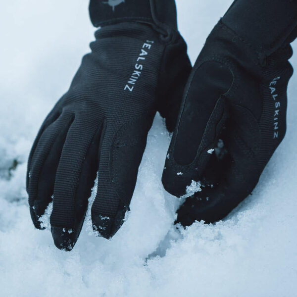 Sealskinz Harling All Weather Waterproof/Breathable Olive Gloves - Image 2