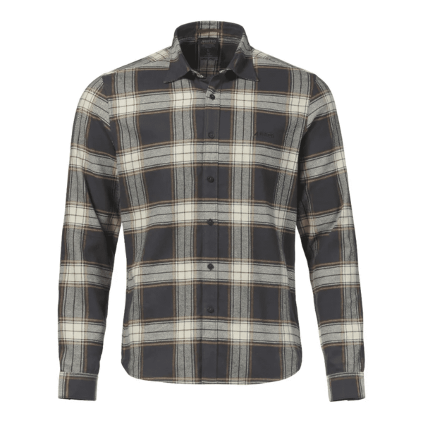 Musto Mens LS Plaid Shirt Carbon