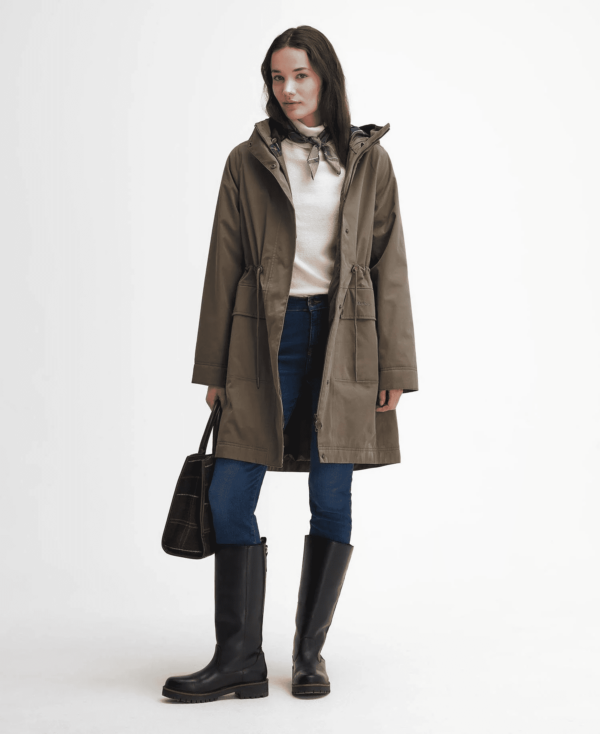 Barbour Bowlees Jacket Winter Moss Classic - Image 5