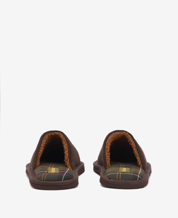 Barbour Mens Everitt Brown Slipper - Image 3