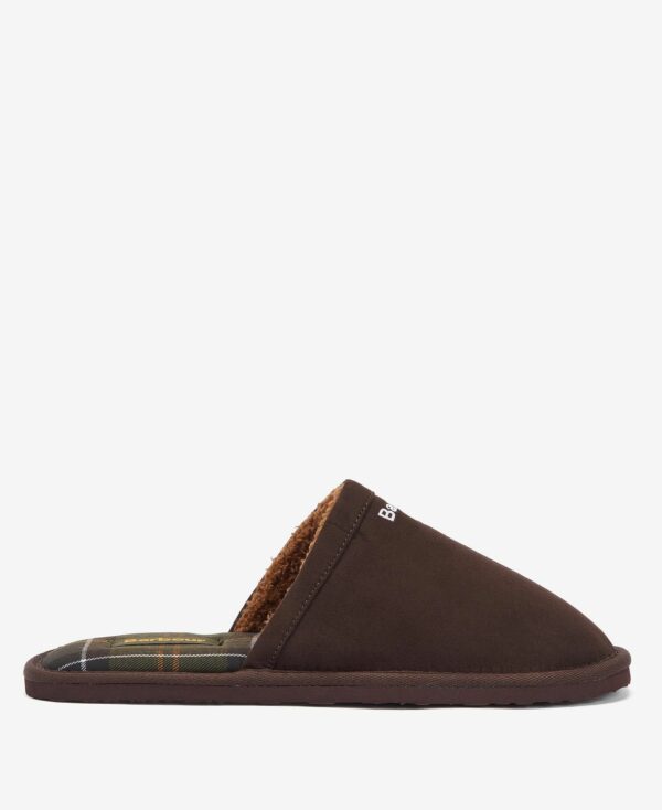 Barbour Mens Everitt Brown Slipper - Image 2