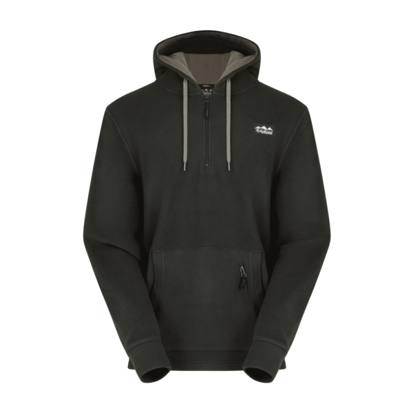 Ridgeline Ballistic Long Sleeved Fleece Hoodie Deep Forest