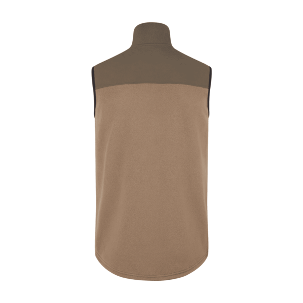Ridgeline Hybrid Fleece Vest Light Bark - Image 2