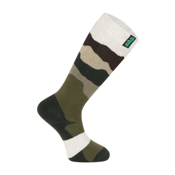 Ridgeline Merino Wool Field Sock Full Length Olive