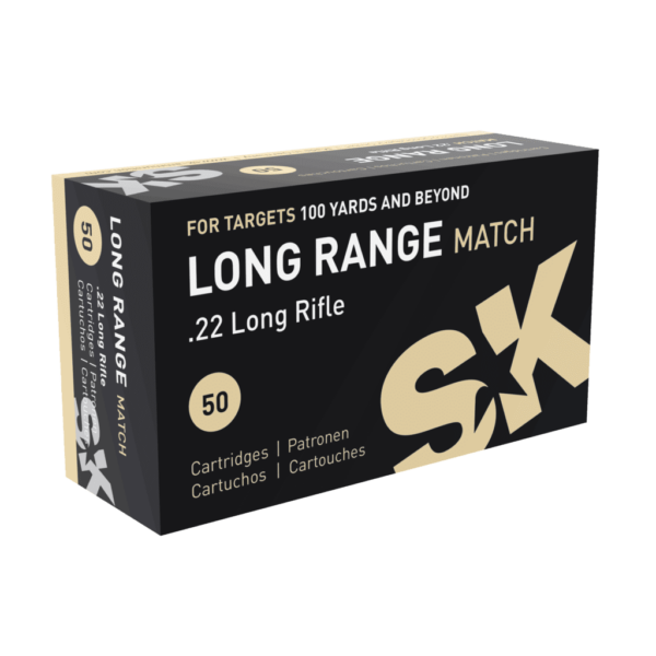 SK Rifle Ammo .22 LR Long Range Match 50pk