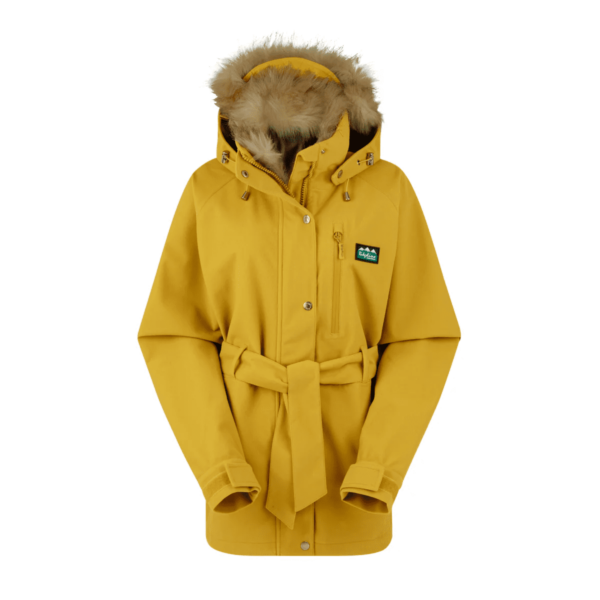 Ridgeline Womens Monsoon Nordic Jacket Ochre